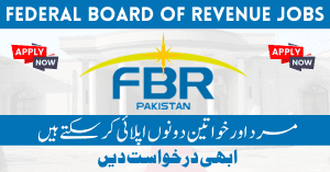 Federal Board of Revenue jobs 2024