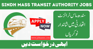 Sindh Mass Transit Authority SMTA Jobs