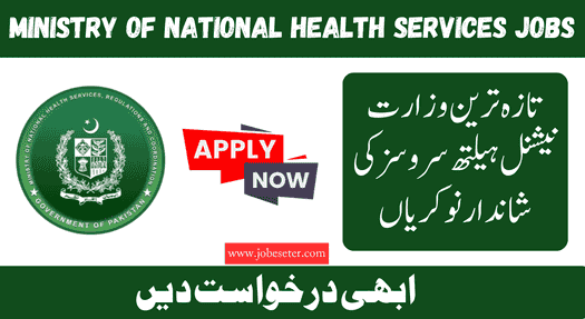 Ministry of National Health Services Jobs